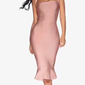 Fishtail Bandage Dress